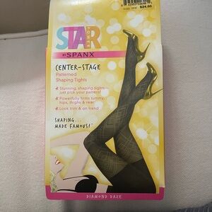 SPANX Diamond Daze Shaping Tights black